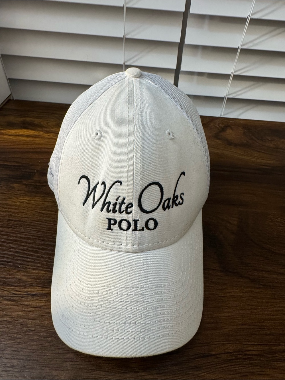 White Oaks Polo Beige Cap | Authentic